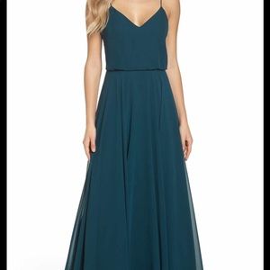 Jenny Yoo Inesse Bridesmaid Dress Caspian Sea
